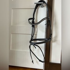 Horze dark brown bridle